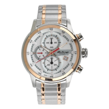 Titan Octane Chronograph Silver Dial Watch 90086KM02
