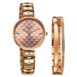 Titan Raga Contempore Rose Gold Dial Women's Watch NU2775WM01F