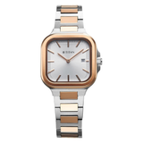Titan Slim Square Silver Dial Women’s Watch NU95291KM01