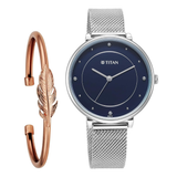Titan Purple Stackables Blue Women’s Watch NT2673SM04F