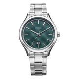 Titan Palette Green Dial Stainless Steel Watch