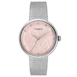 Timex Pink Round 36mm Women’s Watch TWEL19300