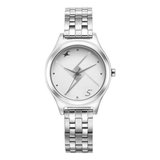 Fastrack Stunners Silver Girls Watch NU6152SM08