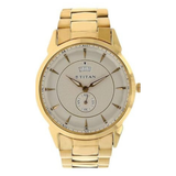 Titan Regalia Silver Dial Gold Watch 1521YM01
