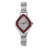 Fastrack Quartz Silver Girls Watch 6109SM01C