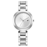 Fastrack Stunners Silver Girls Watch NU6247SM02