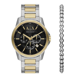 Armani Exchange Banks Chronograph Watch Gift Set for Men AX7148SET