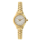 Titan Karishma White Dial Gold Women’s Watch NU2401YM01