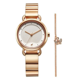 Fastrack Pulse Silver Girls Watch NU6221WM02F
