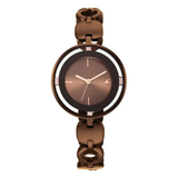 Fastrack Glitch Brown Girls Watch NU6237QM01