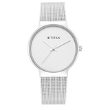 Titan Slimline Silver Dial Women’s Watch NS95141SM01