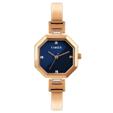Timex Blue Octagonal Dial Women’s Watch TWEL195SMU03