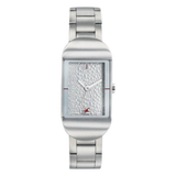 Fastrack Go Skate Silver Dial Girls Watch NP6201KM01