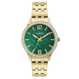 Timex Green Round Dial Women’s Watch TWEL230SMU01