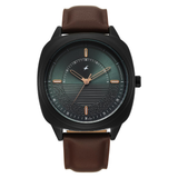 Fastrack Stunners Green Dial Men's Watch 38161NL02