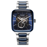 Titan Ceramic Fusion Blue Skeleton Men’s Watch 90175KD02