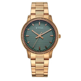 Titan Purple Sports Fashion Green Dial Women’s Watch 2766WM01