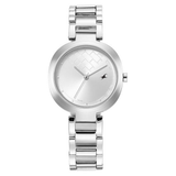 Fastrack Stunners Silver Dial Girls Watch NU6247SM02