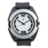 Fastrack Quartz Analog White Dial Guys Watch NS3116PP02
