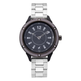 Fastrack Varsity Black Dial Girls Watch NL6176KM23