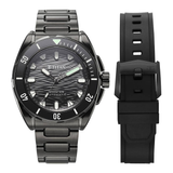 Titan Zero Hour Diver’s 300M Automatic Men’s Watch 10069KM03