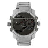 Fastrack Black Dial Stainless Steel Strap Men's Watch NS3098SM01