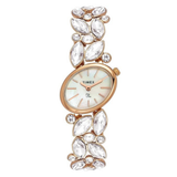 Timex Fria Mother of Pearl White Oval Women’s Watch TWEL20902