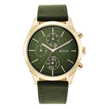 Titan Neo Splash Green Dial Fabric Watch 1805WP01