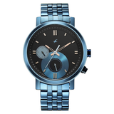 Fastrack Tick Tock Multifunction Black Dial Guys Watch NT3287QM02
