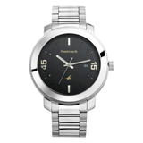 Fastrack Bare Basics Black Dial Date Guys Watch NU3246SM02