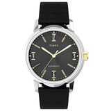 Timex Marlin Automatic Black Dial Men Watch TW2W33900U9