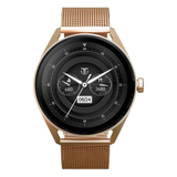 Titan Crest AMOLED BT Calling Smartwatch Rose Gold Mesh