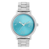 Fastrack Tropical Waters Green Dial Girls Watch NU68010SM07