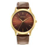 Titan Karishma Radiance Brown Dial Men’s Watch NU1825YL04