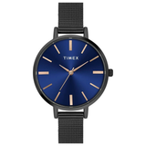 Timex Blue Round Dial Women’s Watch TWEL155SMU08