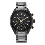 Titan Regalia Opulent Black Dial Men’s Watch NU1829NM02