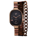 Fastrack Maximinimal Black Dial Girls Watch 6297QM01