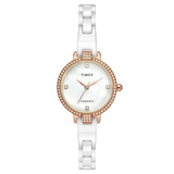 Timex Fashion Women Mother of Pearl Dial Analog Watch TWEL15700