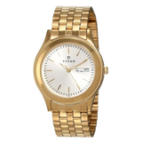 Titan Metal Silver Dial Men’s Watch NU1648YM04