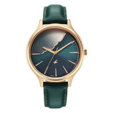 Fastrack Style Up Green Dial Girls Watch 6207WL01