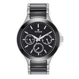 Titan Ceramics Black Dial Men’s Watch NU90089KD01