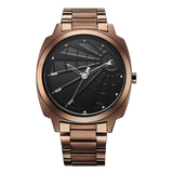 Fastrack Groove Black Dial Men's Watch NU3322QM01