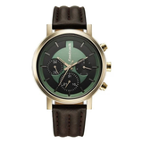 Fastrack Chrome K Green Dial Guys Watch 3287QL02