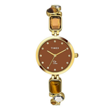 Timex Fria Brown Round Dial Women Watch TWEL17800