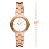 Armani Exchange Jackie Analog Watch Gift Set for Women AX7175SET