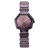 Titan Glitz Purple Dial Women’s Watch NS95207QD01