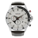 Fastrack Big Time Chronograph White Dial Guys Watch NS3072SL01