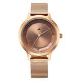 Fastrack Fleek Rose Gold Girls Watch NU6210WM04