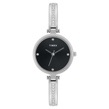 Timex Black Round Dial Women’s Watch TWEL200SMU02
