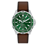Fossil Garrett Multifunction Leather Watch for Men FS6147